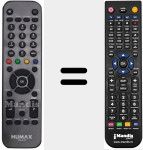 Telecomando sostituto di RMG10 (0320200096)