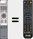 Telecomando sostituto di NR301