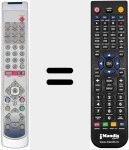 Telecomando sostituto di REMCON731