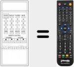 Telecomando sostituto di REMCON251