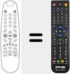 Telecomando sostituto di REMCON271
