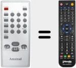 Comandament a dist&agrave;ncia substitut de REMCON1312