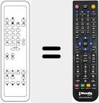 Telecomando sostituto di REMCON012