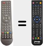 Telecomando sostituto di Lava001