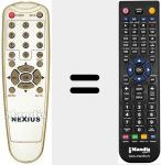 Telecomando sostituto di REMCON942