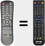 Telecomando sostituto di REMCON1283
