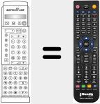 Telecomando sostituto di REMCON362