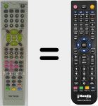 Telecomando sostituto di MX-TM7415N DivX