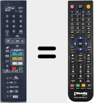 Telecomando sostituto di RD11