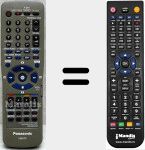 Telecomando sostituto di N2QAKB000028