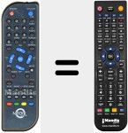Telecomando sostituto di REMCON733