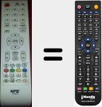 Telecomando sostituto di RC05W