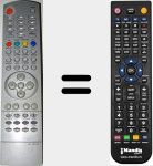 Telecomando sostituto di NS18100