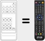 Telecomando sostituto di REMCON411