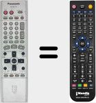 Telecomando sostituto di EUR7615KPO