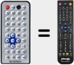 Telecomando sostituto di REMCON698