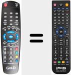 Telecomando sostituto di REMCON862