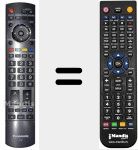 Telecomando sostituto di N2QAYB000181