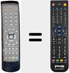 Telecomando sostituto di RC40