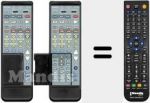 Telecomando sostituto di RC-832
