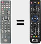 Telecomando sostituto di RC00068