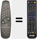 Telecomando sostituto di RC1040