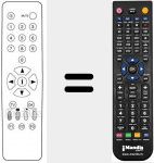 Telecomando sostituto di RC211