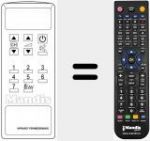 Telecomando sostituto di RC51KAMOSONIC