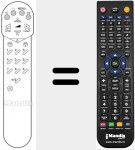 Telecomando sostituto di RC54