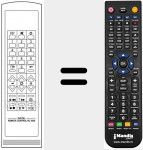 Telecomando sostituto di RC5420