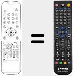 Telecomando sostituto di RC613311