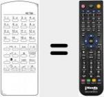 Telecomando sostituto di RC700