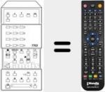 Telecomando sostituto di RC7703