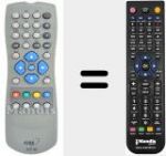 Telecomando sostituto di REMCON594