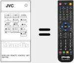 Telecomando sostituto di RM-P76E