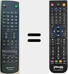 Telecomando sostituto di RM-S04B (994800915)