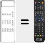 Telecomando sostituto di REMCON432