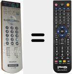 Telecomando sostituto di RM 980 (147899112)