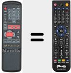 Telecomando sostituto di REMCON392