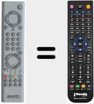 Telecomando sostituto di V20143026