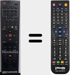 Telecomando sostituto di SR 2106 FH