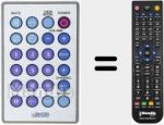 Telecomando sostituto di REMCON527
