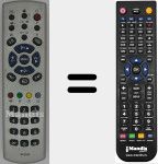 Telecomando sostituto di RC2183