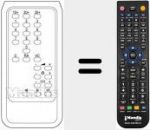 Telecomando sostituto di REMCON919