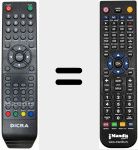 Telecomando sostituto di REMCON1257