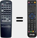 Telecomando sostituto di RC-A500