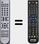 Telecomando sostituto di RC6182