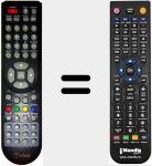 Telecomando sostituto di Tokai003