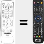 Telecomando sostituto di REMCON1385