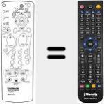 Telecomando sostituto di REMCON334